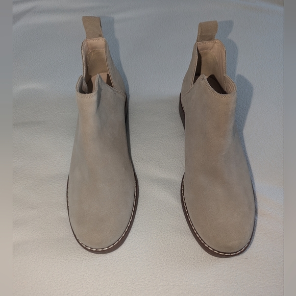 Hush Puppies tan suede booties size 7.5 - Picture 8 of 15